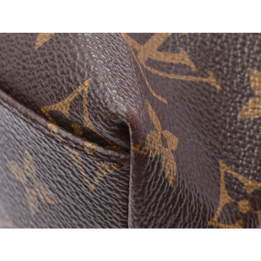 Louis Vuitton Monogram V Line Cabas NS Brown Leather Shoulder Bag Strap - Picture 6 of 11
